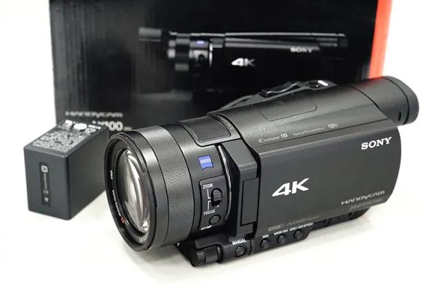 ソニー FDR-AX100 4Kビデオカメラ