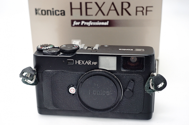 コニカ Hexar RF ブラック フィルムカメラ