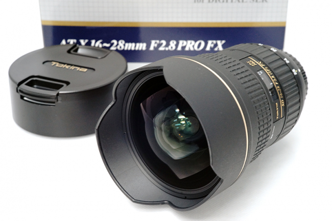トキナー AT-X 16-28 F2.8 PRO FX レンズ
