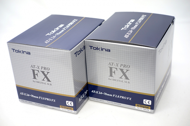 トキナー AT-X 24-70 F2.8 PRO FX レンズ