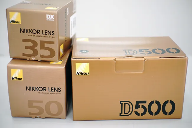 ニコン D500 ボディ - AF-S NIKKOR 50mm F1.4G カメラ・レンズ