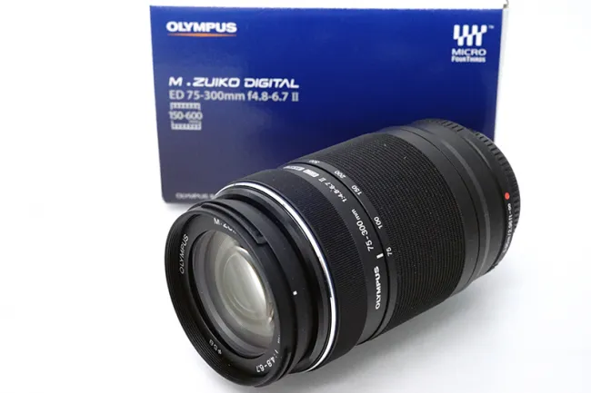 オリンパス M.ZUIKO DIGITAL ED 75-300mm F4.8-6.7 II レンズ カメラお