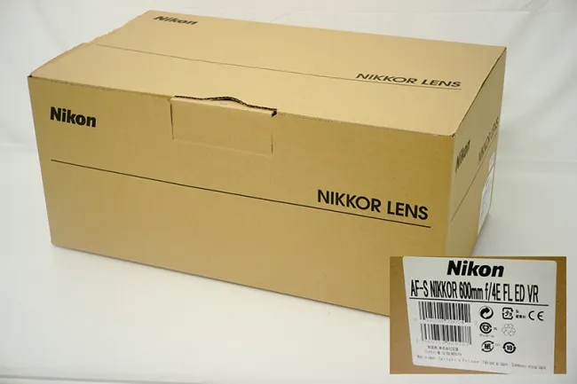 ニコン AF-S NIKKOR 600mm f/4E FL ED VR レンズ