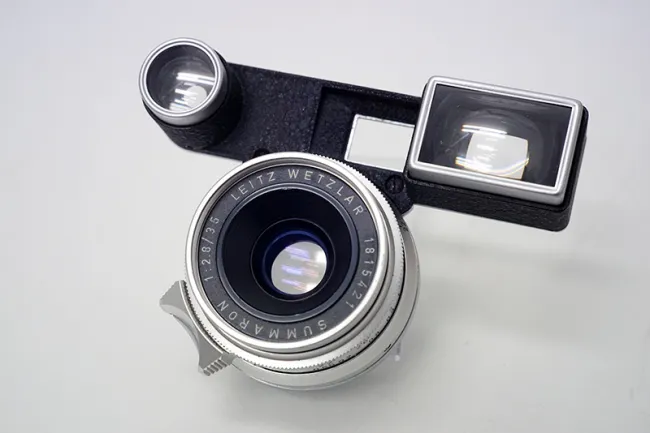 ライカ Summaron-M 35mm F2.8 メガネ付き レンズ カメラお買取りしま 