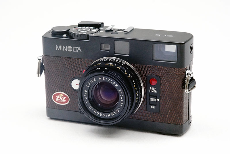 ミノルタ CLE ZSZ 全日本写真機材商組合50周年記念モデル フィルムカメラ 