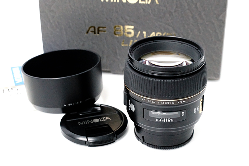 ミノルタ AF 85mm F1.4 G-