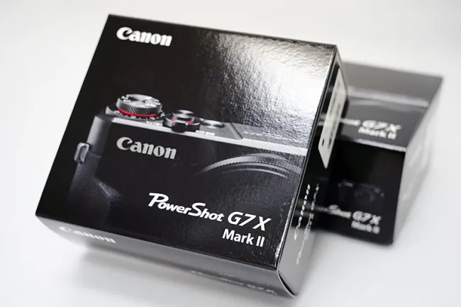 キヤノン PowerShot G7 X Mark II カメラ
