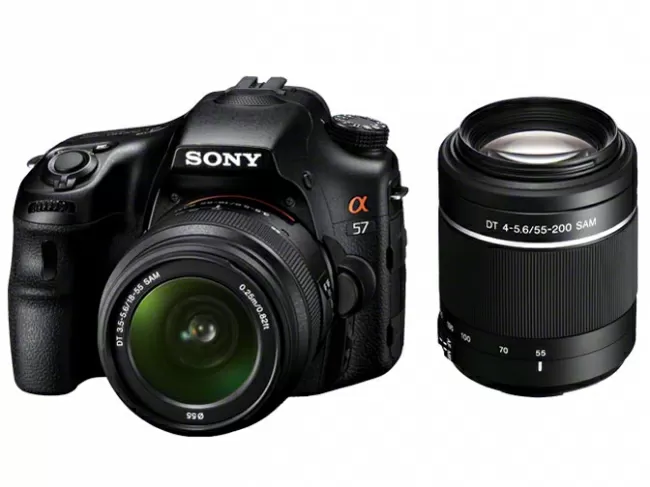 SONY(ソニー) α57 SLT-A57Y ダブルズームレンズキット買取価格 カメラ