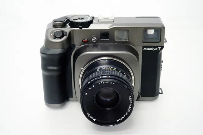 マミヤ Mamiya7 - N 80mm F4 L 中判フィルム カメラ・レンズ カメラお 