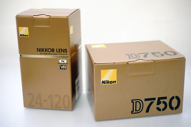 ニコン D750 ボディ - AF-S NIKKOR 24-120mm f/4G ED VR カメラ・レンズ