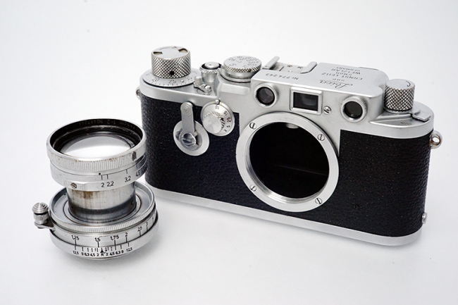 ライカ IIIf ボディ - Summitar 5cm F2 沈胴式 カメラ・レンズ カメラ 