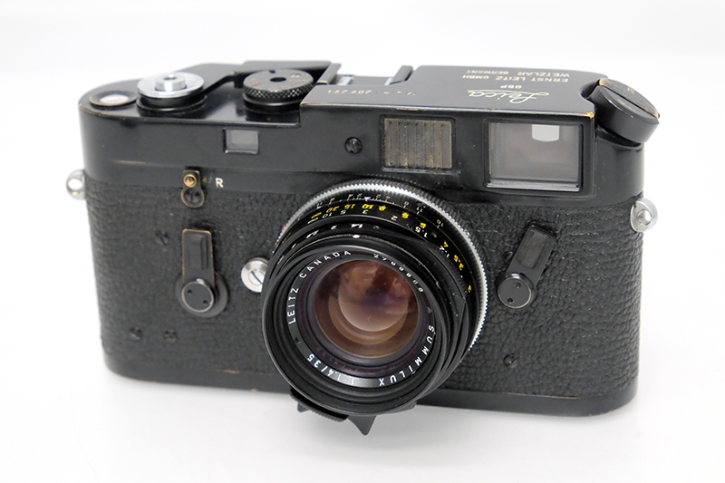 ライカ M4 ブラックペイント レンジファインダーフィルムカメラ 