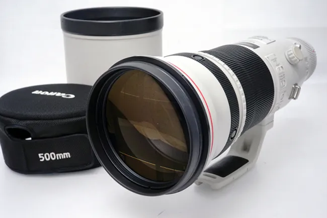 キヤノン EF500mm F4L IS II USM レンズ カメラお買取りしました│買取